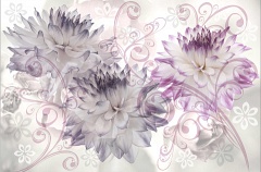 Conjunto Infinity Crisantemos